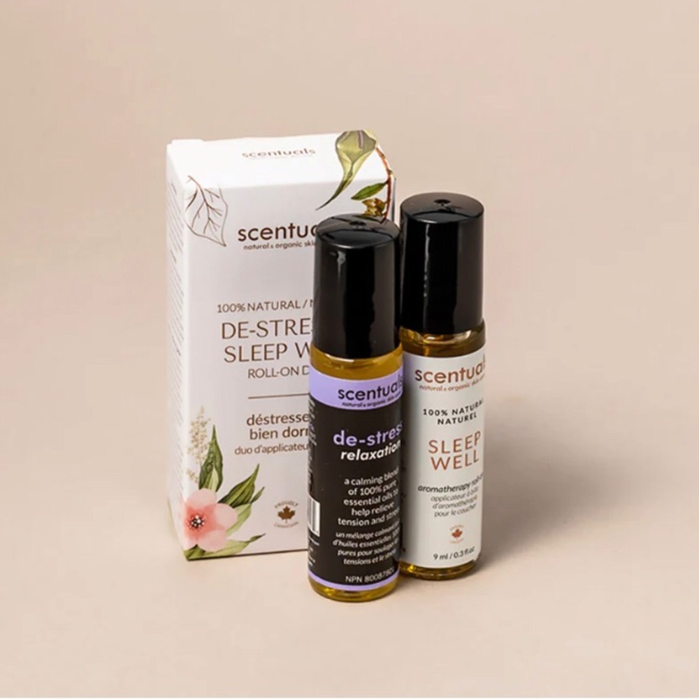 Scentuals De-Stress & Sleep Well Roll-On Duo